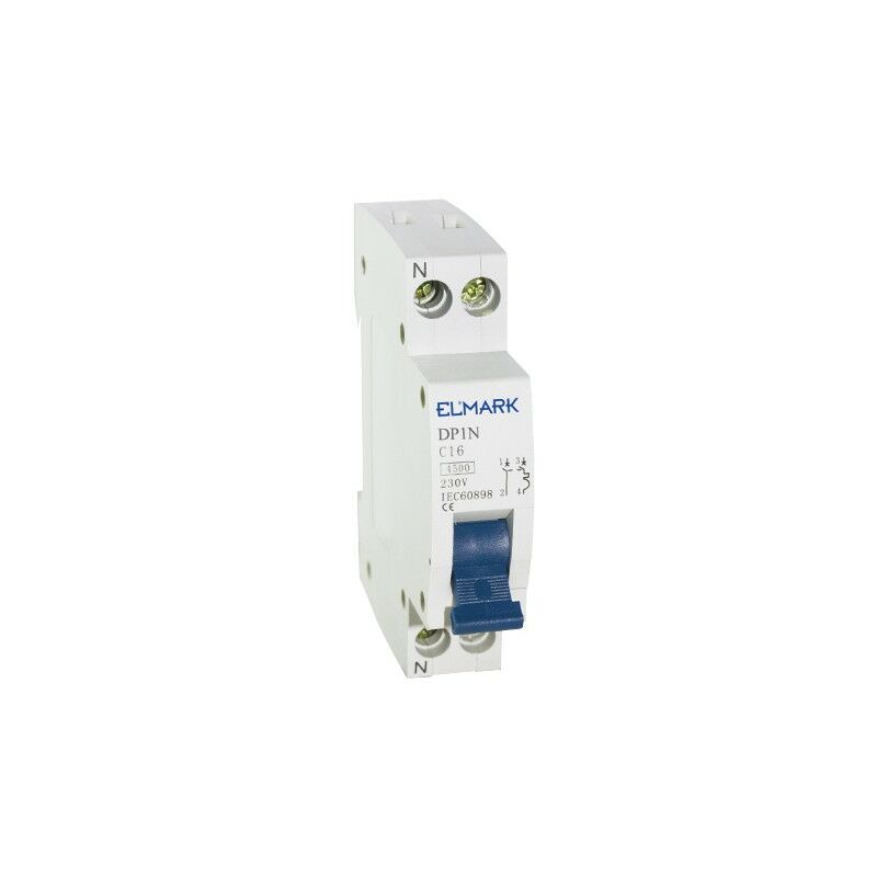 

Interruptor de circuito en miniatura MCB 4,5 kA DP1N 6A