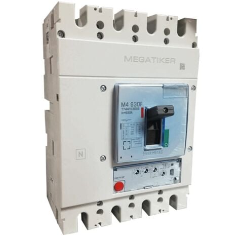 Interruptor de circuito moldeado, Bticino MEGATIKER electrónica 630A T744F630EB