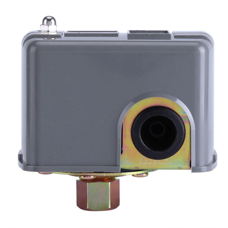Xisrens Schwarz Interruptor De Control De Presión De Bomba De Agua, Poste De Resorte Doble Ajustable