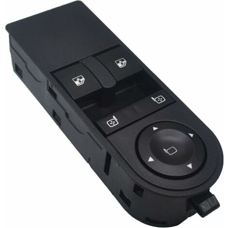 Interruptor de control de ventana, botón elevalunas eléctrico 13228879 para Opel Astra H y Zafira B