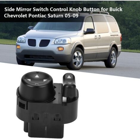 Interruptor de control del espejo retrovisor para Buick, Chevrolet, Pontiac y Saturn 25895627