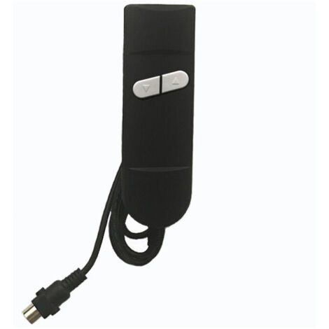 Interruptor de control remoto manual para sillón reclinable con 2 botones para elevador de silla eléctrico, sofá, sillón reclinable,