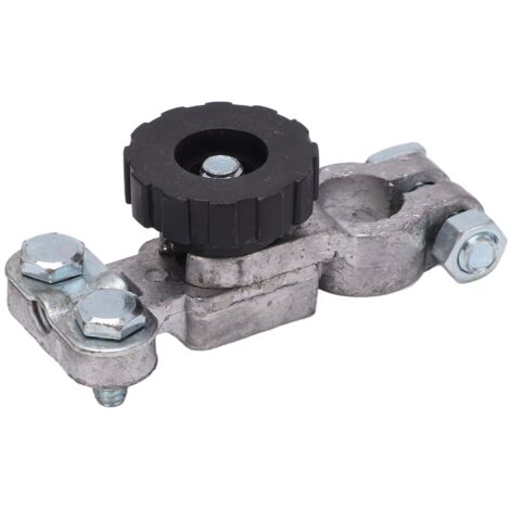Interruptor de desconexión de batería con terminales - Disyuntor para automóviles, camiones, maquinaria agrícola, embarcaciones, autocaravanas y quads.