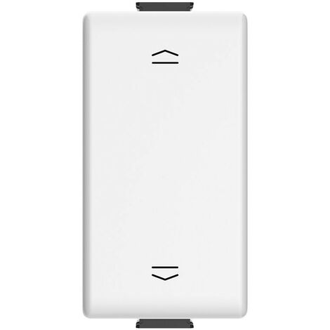 Interruptor de doble botón 1-0-2 Bticino Matix 10A blanco AM5052N