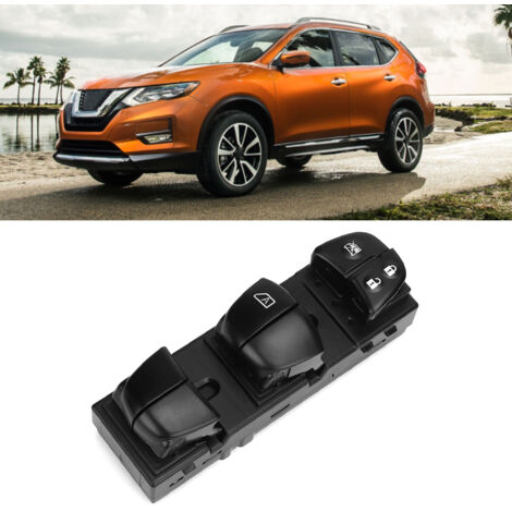 [Interruptor de elevalunas eléctrico] Interruptor principal izquierdo + OEM 25401-4BA5A + Instalación no destructiva para Nissan Rogue