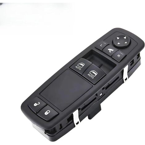 Interruptor de elevalunas eléctrico para Dodge Ram 1500 2500 3500 68148895AA 2 botones de control de elevalunas eléctricos automáticos