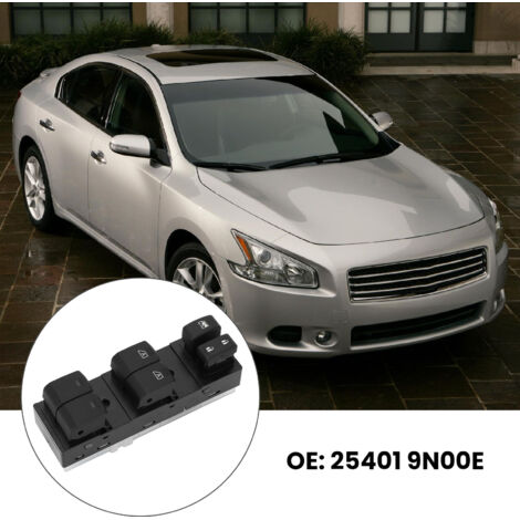 Interruptor de elevalunas eléctrico para volante a la izquierda 25401 9N00E para Nissan Maxima 2009-2014, Premium ABS
