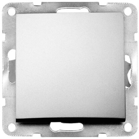 Interruptor de empotrar Iota Plata GSC 103500001