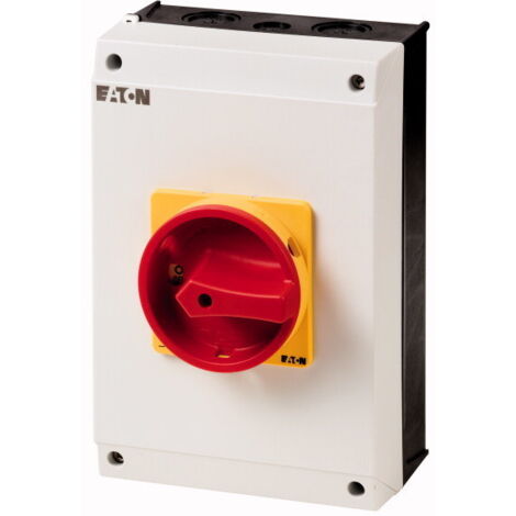 Interruptor de encendido/apagado In=63A P=37kW P3-63/I4/SVB/HI11