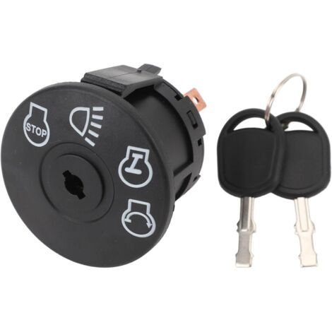 Interruptor de encendido y arranque con 2 llaves para cortacésped Cub Cadet