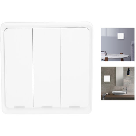 Interruptor de escena ZigBee de 3 botones para el hogar [Interruptor de escena] [Modelo ZS3] [Bluetooth/Inalámbrico/Control remoto]