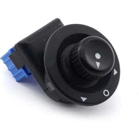 Interruptor de espejo eléctrico 6545.KS para Peugeot Citroën - Control de espejo lateral de ABS duradero - Fácil instalación plug-and-play