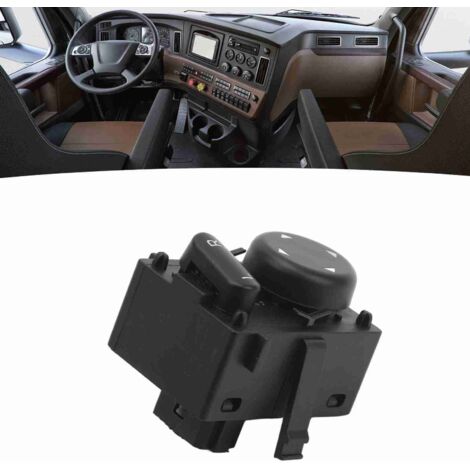 Interruptor de espejo exterior ABS de alta resistencia 901 5202, interruptor principal del lado del conductor para Freightliner Cascadia 2008-2017