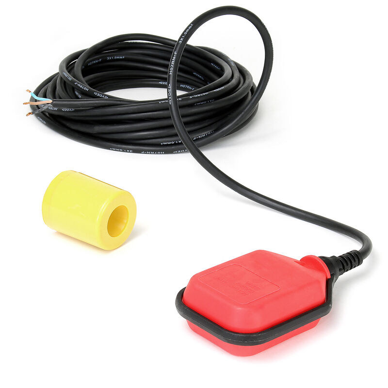 

Interruptor flotante, conmutador flotador avisador alarma de nivel de agua con cable de 5m 250V 16A