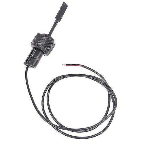 Interruptor de flujo de paleta negra con rosca interna, sensor de flujo de conexión para bomba de calor, calentador de agua, aire acondicionado, duradero