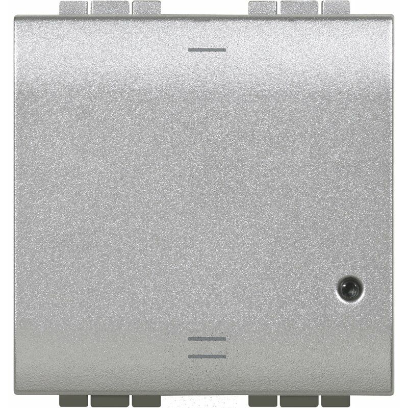 

Interruptor de iluminacion conectado con neutro NT4412CM2 serie Livinglight with Netatmo color Tech - Bticino