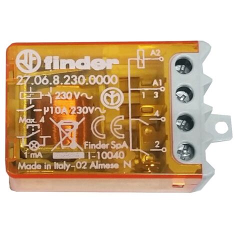 Interruptor de impulsos Finder relé 3 secuencias 230V 27.06 27068230