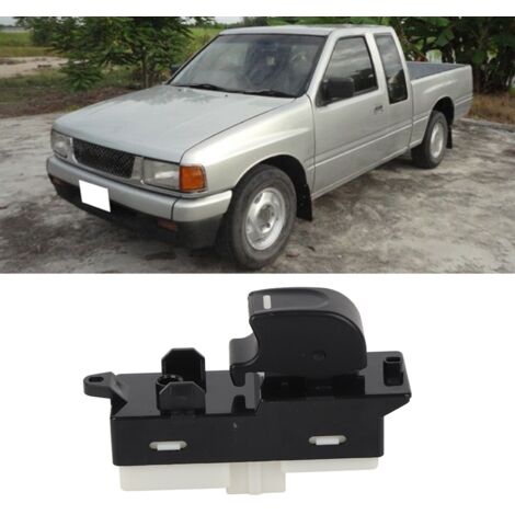 Interruptor de la ventana de la puerta trasera para ISUZU TFR/UCR 09-15, kit completo, negro, 8-97155241