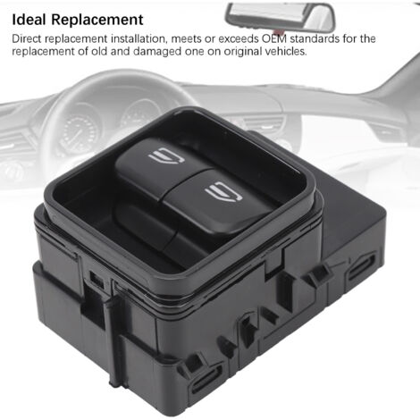 Interruptor de la ventana delantera para Benz Sprinter 907 910 2018-2022, control eléctrico del conductor A9079058902 en ABS