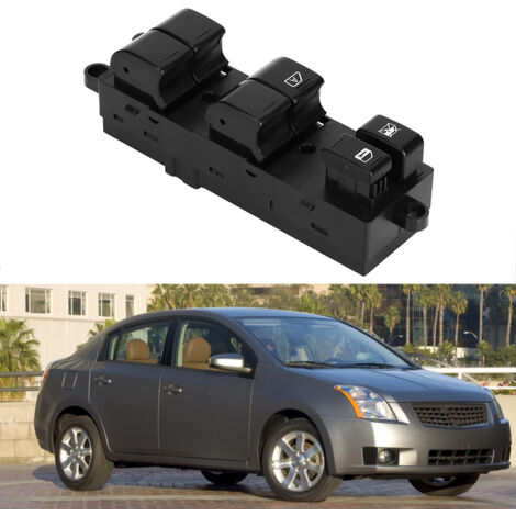 Interruptor de la ventanilla eléctrica izquierda para Nissan Sentra 2008-2012