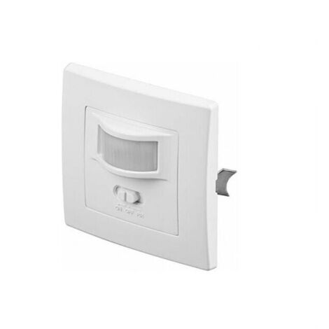 Interruptor de pared con detector de movimiento empotrable  para lámparas LED y halógenas