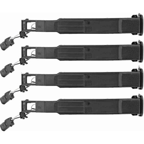 Interruptor de pasador de detección de manija de puerta exterior - Paquete de 4 - Compatible con Audi A1 A4 Avant A6 - ABS negro Modelo 4G8927753