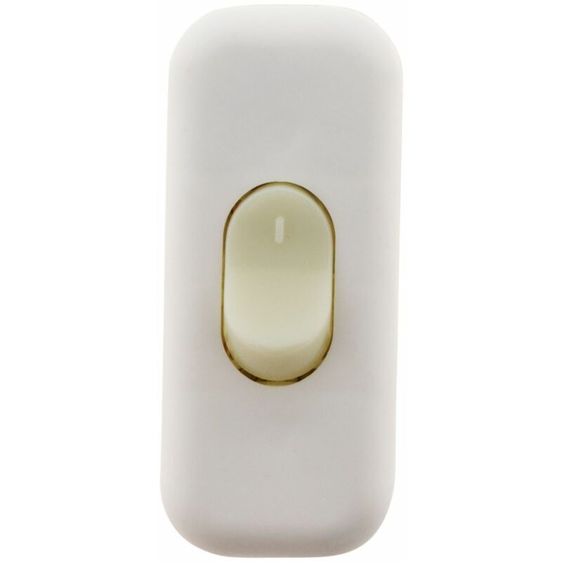 

Interruptor de paso luminoso bipolar 2A blanco - Zenitech