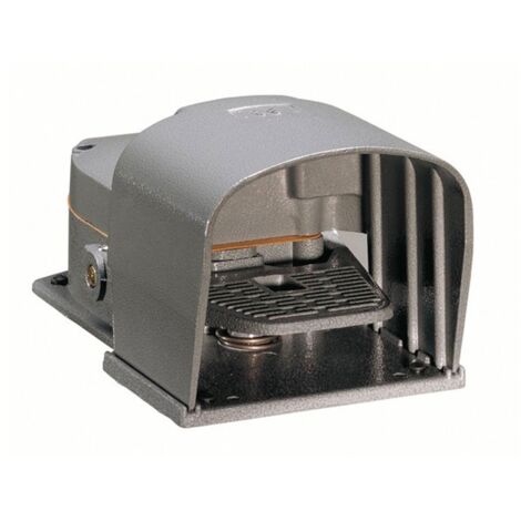 Interruptor de pedal Lovato carcasa metálica 1NO+1NC KR200S11
