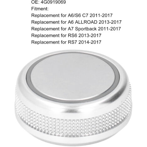 Interruptor de perilla de control de navegación 4G0919069, repuesto para A6 S6 A7 RS6 RS7 2011-2017