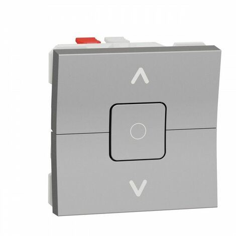 Interruptor de persianas aluminio SCHNEIDER NU320830