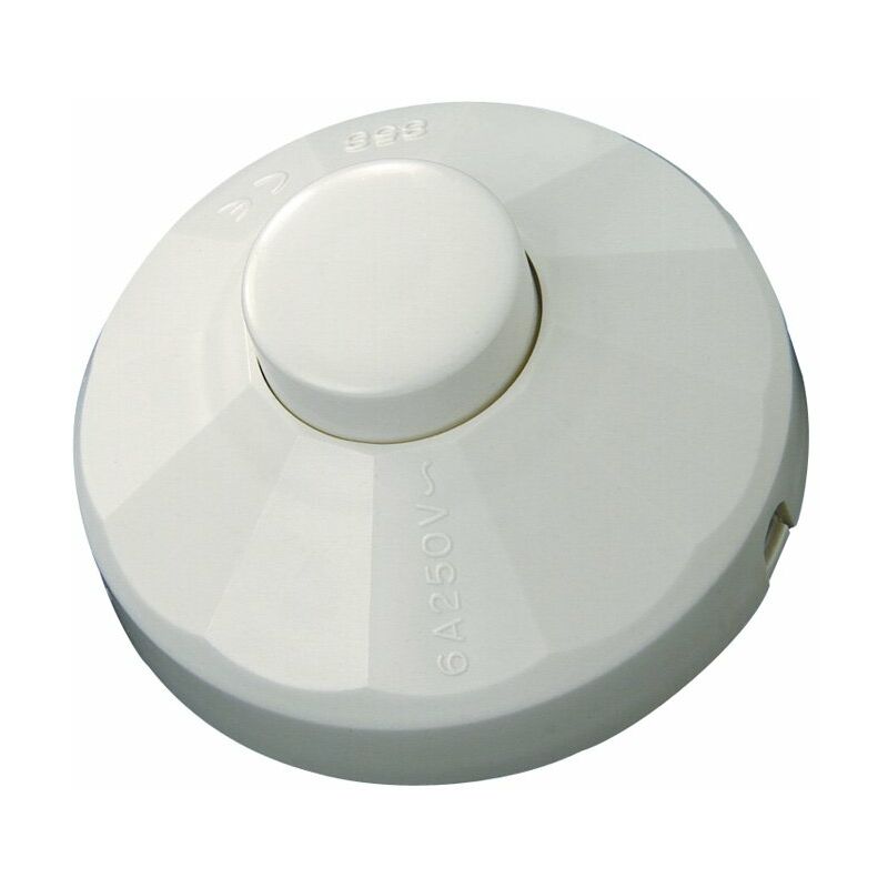 

Interruptor De Pie 10A/250V Blanco