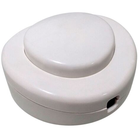 INTERRUPTOR DE PIE 2 A BLANCO