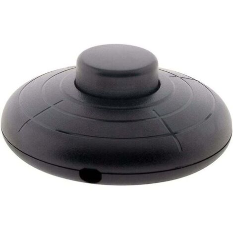Interruptor de pie para luminaria - Negro