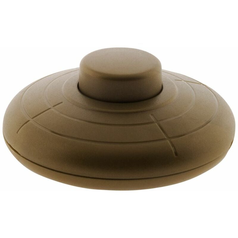 

Interruptor de pie oro para lámparas - Zenitech