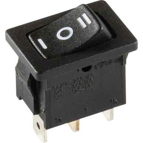 INTERRUPTOR DE POTENCIA BASCULANTE 3A - 250V SPDT ON-OFF-ON