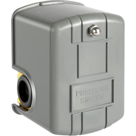 Interruptor de presión para bomba de pozo, diferencial ajustable de 40 a 60 psi, conexión de agua NPT de 1/4".