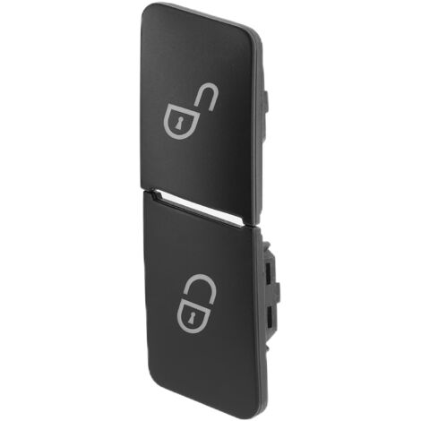 Interruptor de puerta izquierda para coche - 2049058402 - 2 piezas ABS compatible con Mercedes-Benz