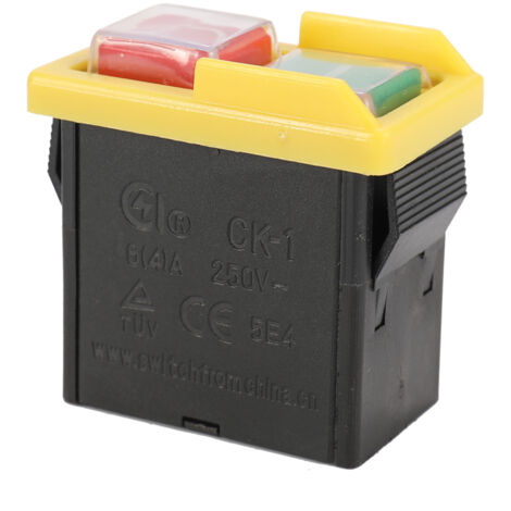 Interruptor de seguridad universal de 250 V CK1/250 V, disyuntor de emergencia, impermeable y electromagnético para amoladora angular.