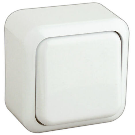 Interruptor de superficie de 10A/250V Electro Dh 36.470/I/B 8430552106912