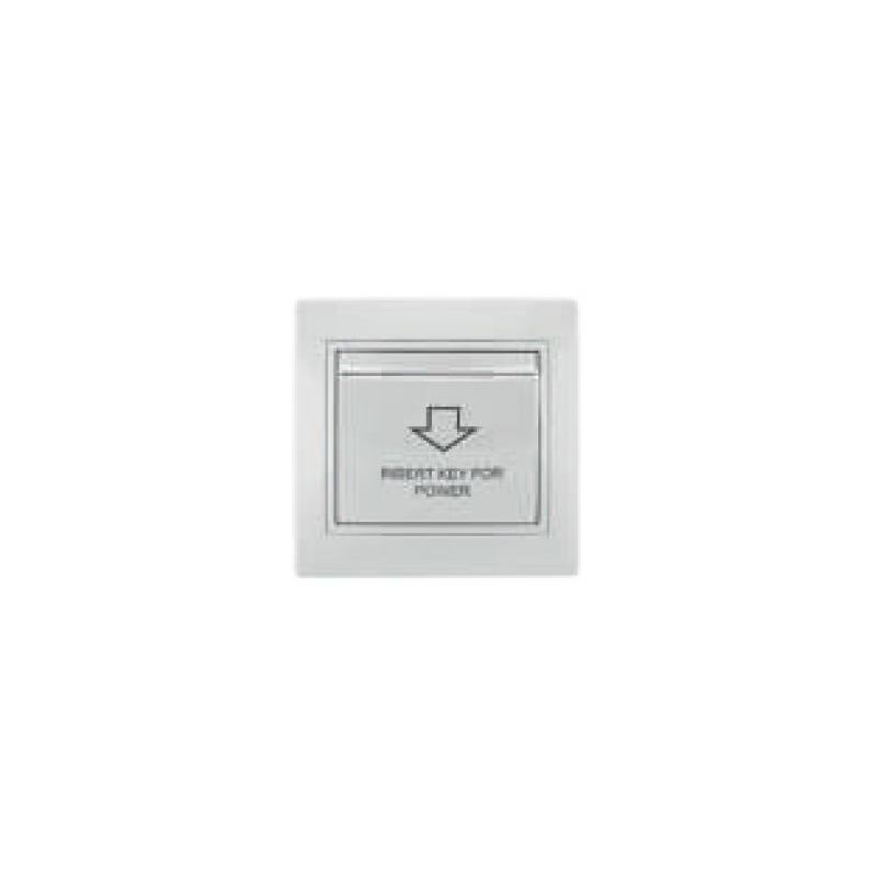 

Solera - Interruptor de tarjeta monobloc 83x81 blanco ERP01TU