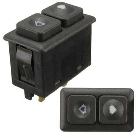 Interruptor de ventana de coche, interruptor de elevalunas de 5 pines, compatible con BMW E23 E24 E28 E30 61311381205