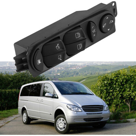 Interruptor de ventana para Mercedes Benz Viano/Vito W639 A6395451313