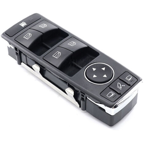 Interruptor de Ventanilla Lateral para Coches [Pieza de Repuesto] [Modelo A2049055402] Compatible con Varios Modelos, Control Principal del Conductor, Fácil Instalación