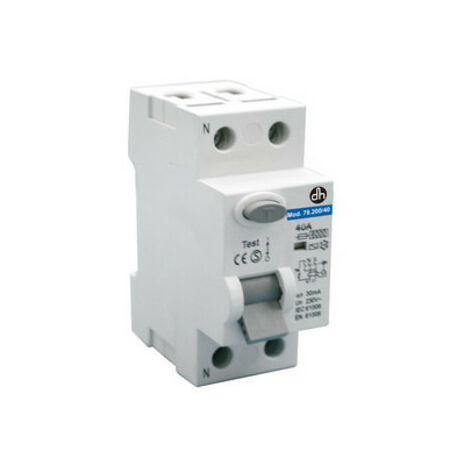 Interruptor Diferencial 1P+N 63Amp/230Vac