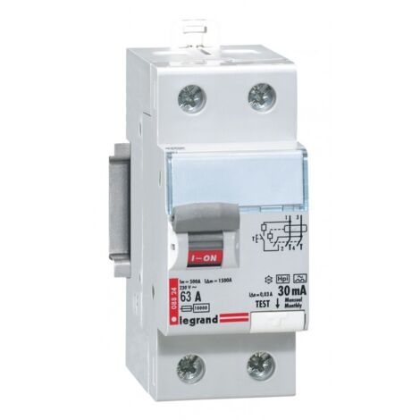 Interruptor diferencial bipolar 30mA 40A tipo AC 2MD LEGRAND