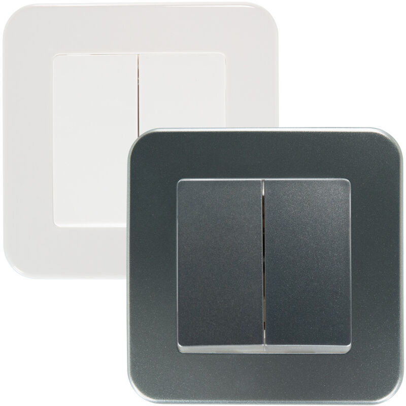 

Interruptor Doble Conmutado Classic Gris. - Gris