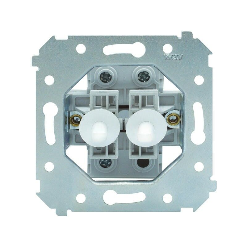 

Interruptor doble Obzor ISD 05-00001-0000 Vectis Blanco