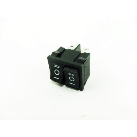 INTERRUPTOR DOBLE ON-OFF-ON KCD01 6A/250V
