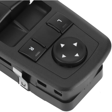 Interruptor eléctrico de ventana negro mate ABS Premium para Dodge Ram 04602533AF