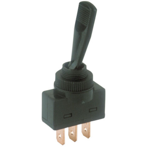 Interruptor Electro DH 11.422.I/C unipolar ON-OFF-ON-ON Palanca plástico Conexión terminales 6'35 mm 8430552095179